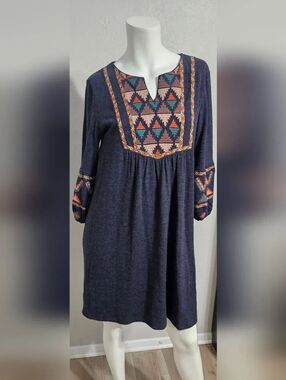 THML Women's  Embroidered dress size S